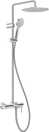 Shower system, CE5280007A10 Asian markets only, Chrome High Gloss