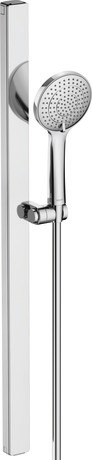 Hand shower set, UV0680005A10 Asian markets only, Chrome, Flow rate (3 bar): 6 l/min