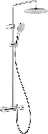 Shower system, WA5280008A10 Asian markets only, Chrome High Gloss, Height: 1124 mm