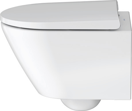 Wand WC Compact, 258809AC00 Weiß Seidenmatt