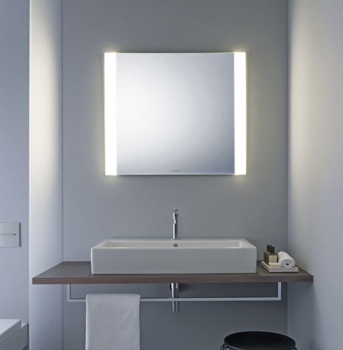 Duravit mirror online with lighting