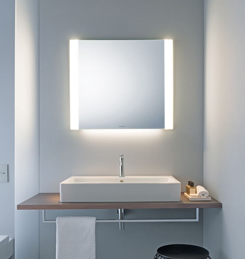 Duravit Serier Universal Light and mirror