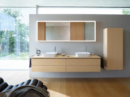 Mueble bajo lavabo Duravit Brioso de pie 48,4 x 23,9 cm, 1 puerta, con