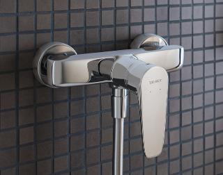 Duravit B.1 Shower System avec thermostat de douche, douche de tête 200 mm,  Han
