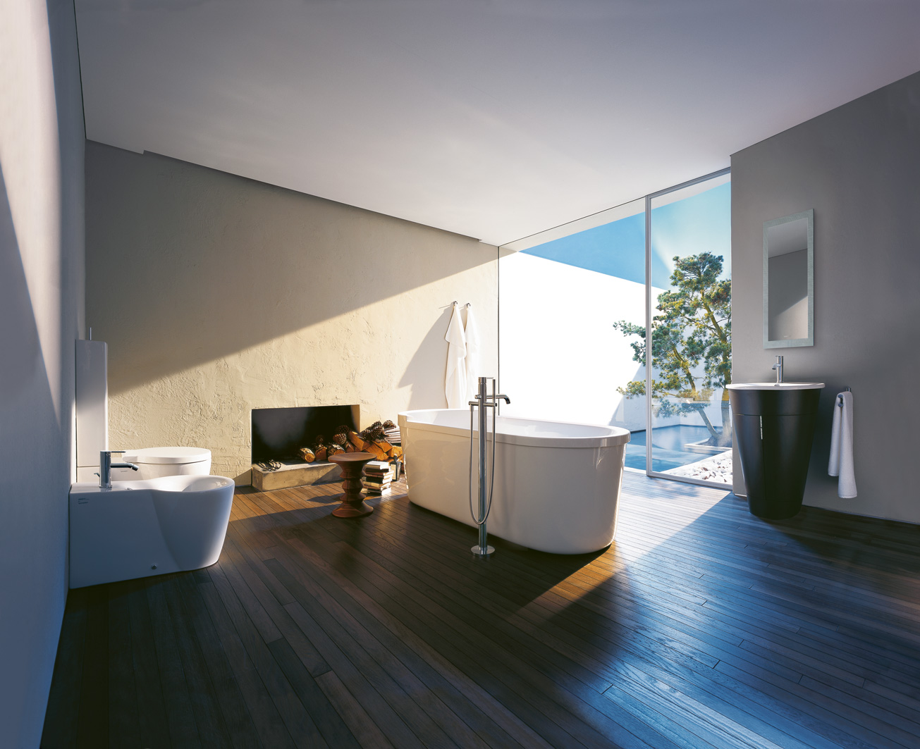 ドイツ製デザイナーズバスルームブランドDURAVIT｜Starck  1（スタルク・ワン）洗面ボウル（洗面器）、バスルームファニチャー、トイレ（便器）、小便器 | Duravit