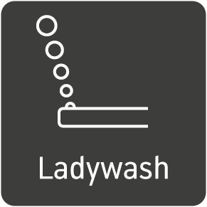 SensoWash® Classic function Ladywash
