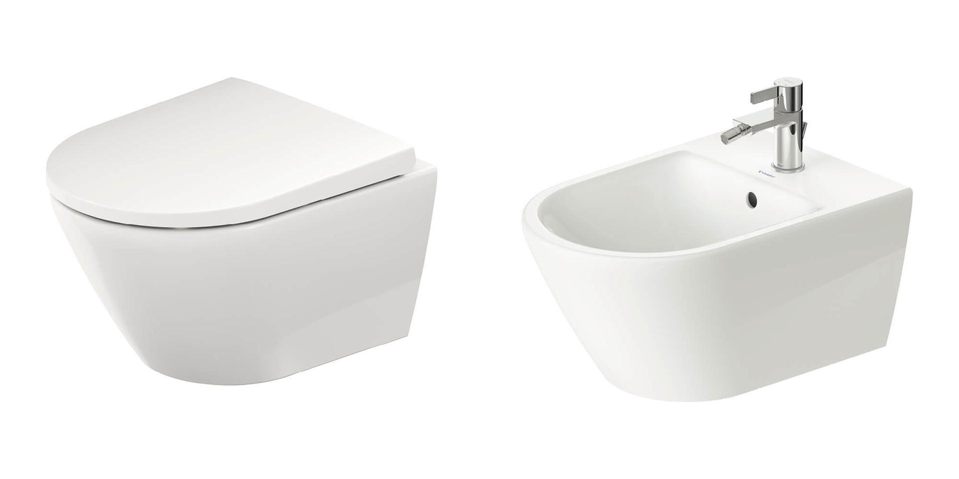 Toilet and bidet of the D-Neo series
