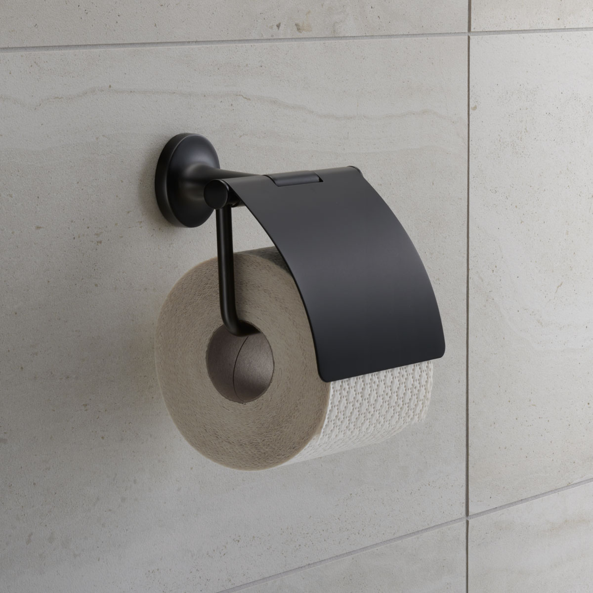 Toilet paper holders Starck t black wall mounted
