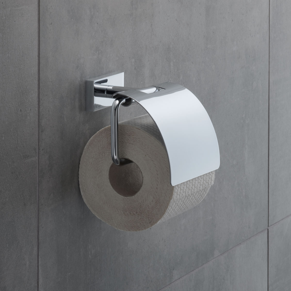 Toilet paper holders Karree chrome wall mounted

