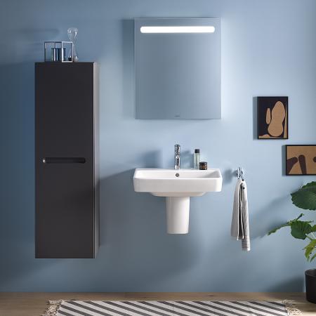 29+ Gray Bathroom Cabinets What Color Walls