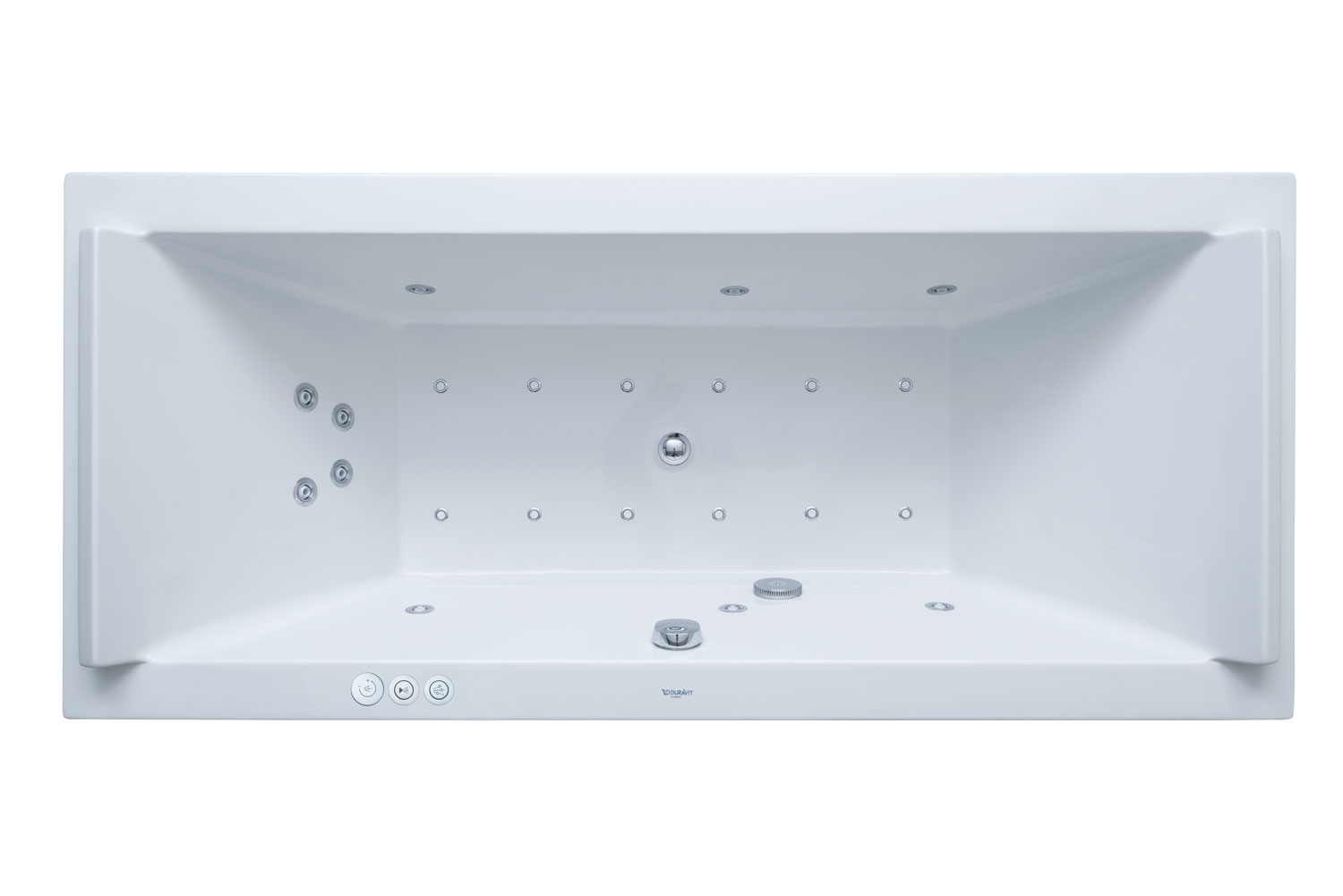 Whirlpool bathtub with combi system P
