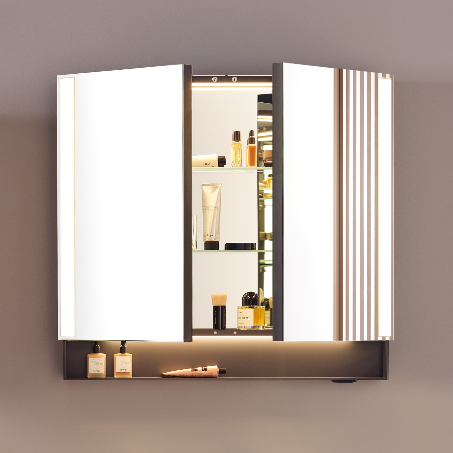 Qatego mirrored cabinets
