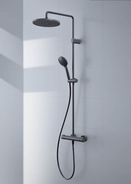 Duravit B.1 Shower System avec thermostat de douche, douche de tête 200 mm,  Han