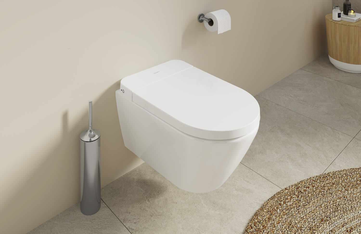 SensoWash® D-Neo shower toilet in compact and flat design
