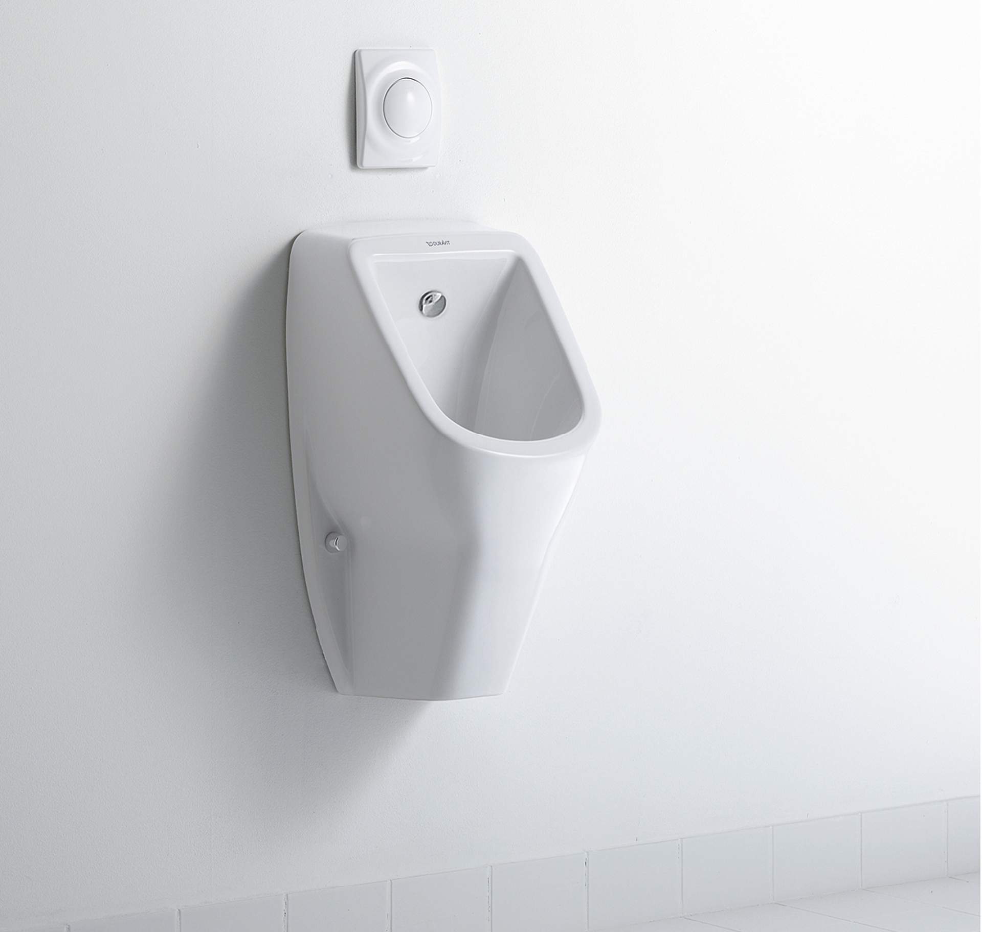 Duravit D-Code Urinal mit manueller Spülung