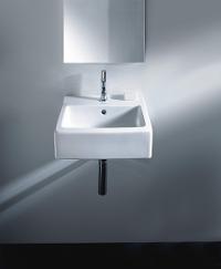 Duravit Vero Chrome Stainless Steel Wall-mount Modern Console Sink