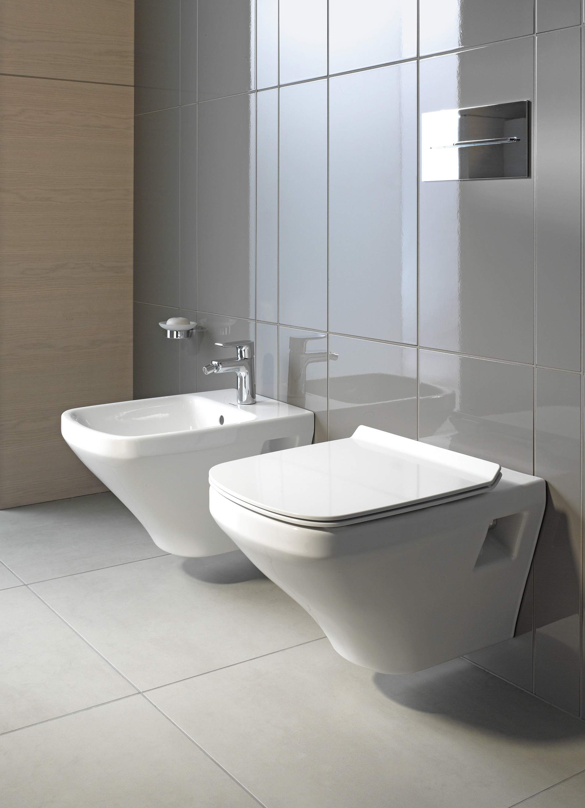 Toilet wall-mounted Duravit Rimless®, 253809