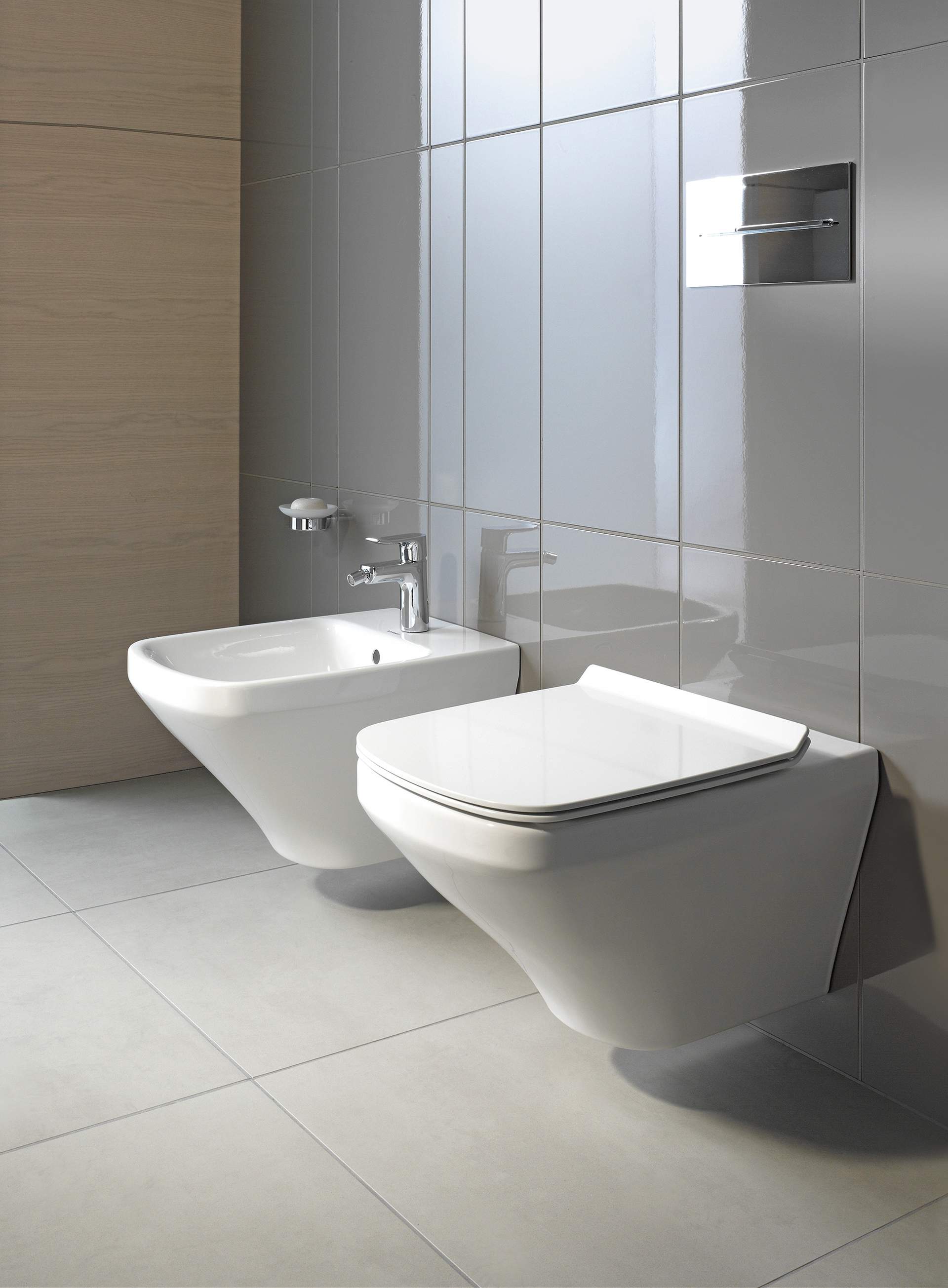 Toilet wall-mounted Duravit Rimless®, 255109